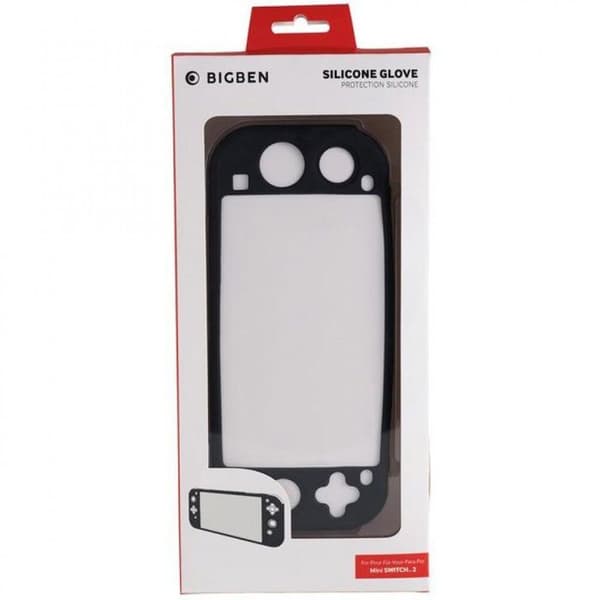 Siliconefodral - BIGBEN INTERACTIVE - Nintendo Switch Lite - Svart - Skydd - Optimal komfort