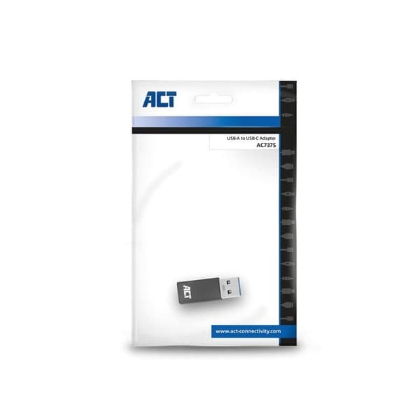 ACT USB-A hane till USB-C hona adapter