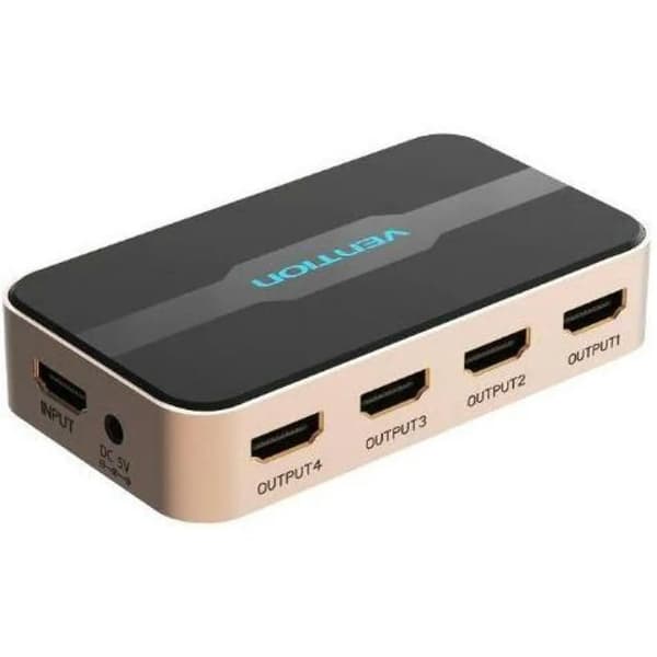 HDMI-splitter 4K 4 portar Vention