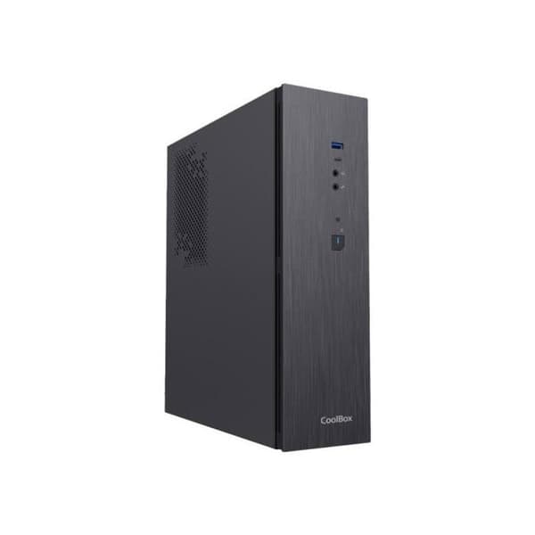 Coolbox T370 Slim 500W USB-C 3.2 Gen1 datorchassi