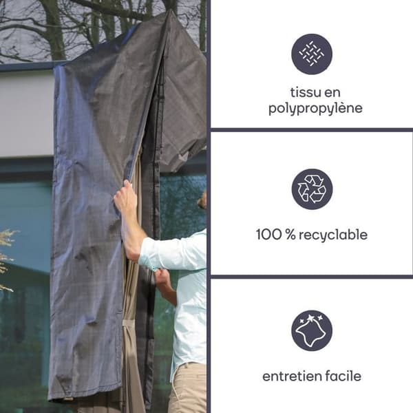 Utomhusöverdrag för parasoll ø Max 450 Cm