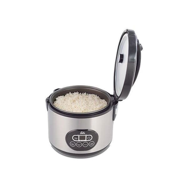 Multifunktionell riskokare - SOLIS - Rice Cooker Duo Programm - 1,2L - ångkokning - timer