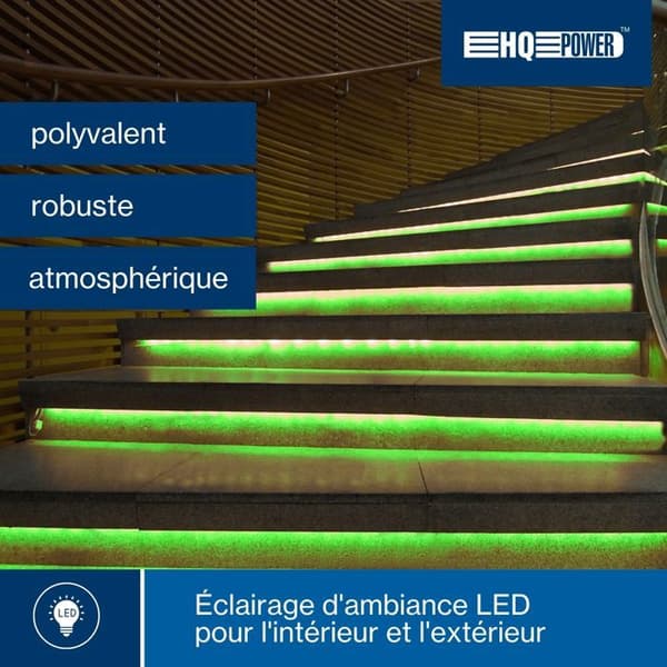 Flexibel Ljusband med LED - 9 M - Grön