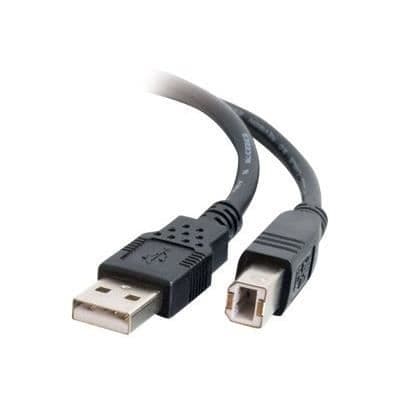 USB 2.0 A-b kabel - 2 m - Svart - Cables To Go