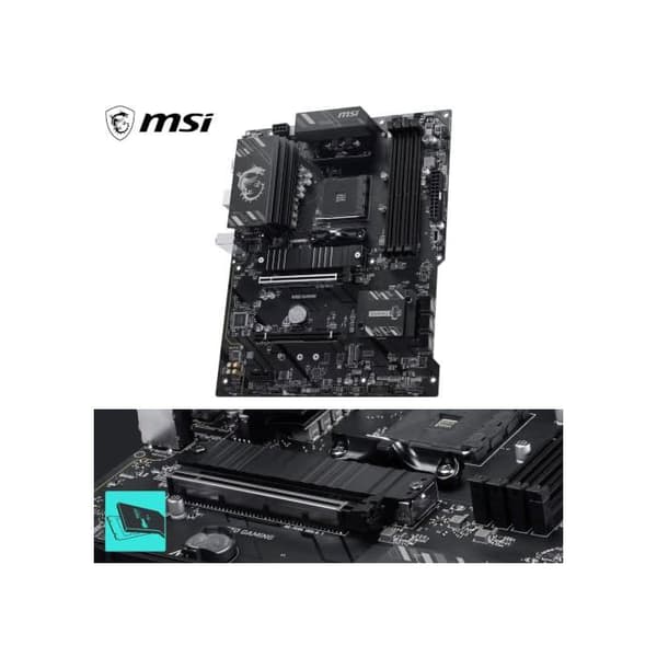 B550 Gaming Moderkort ATX - Socket AM4 - AMD Ryzen 7 - Persondator - PCI Express