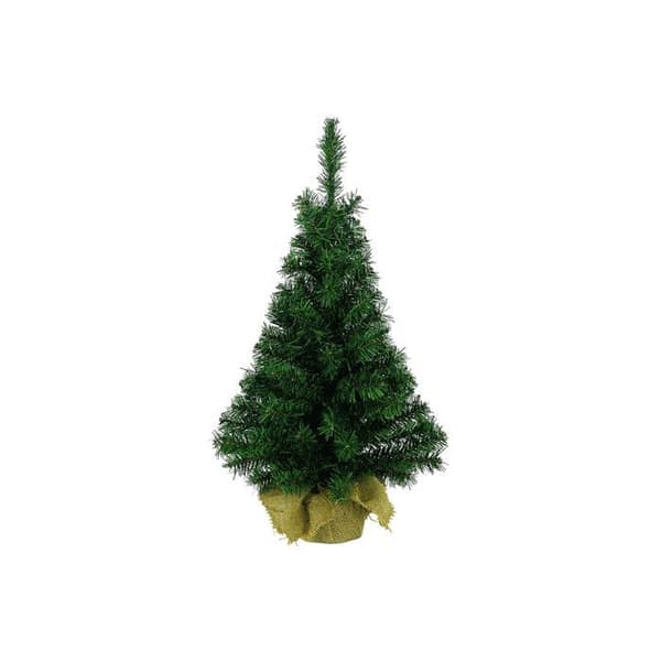 Julgran - Mini - 35cm - Grön - Jute - Inomhus