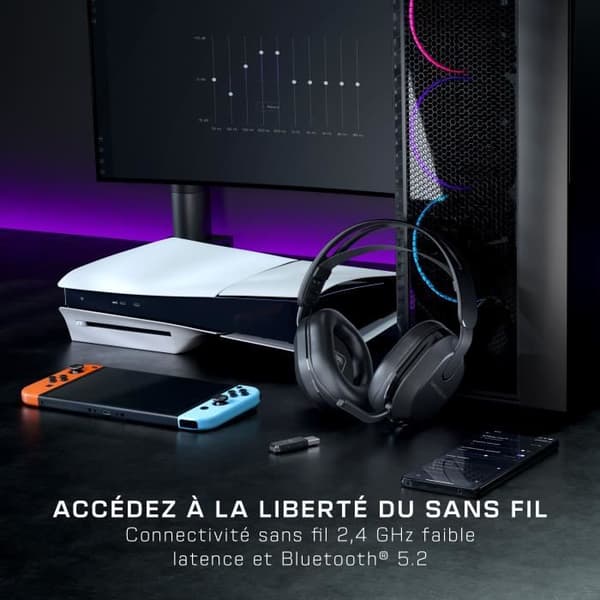 Trådlöst spelheadset - TURTLE BEACH - Stealth™ 500 PC - Svart