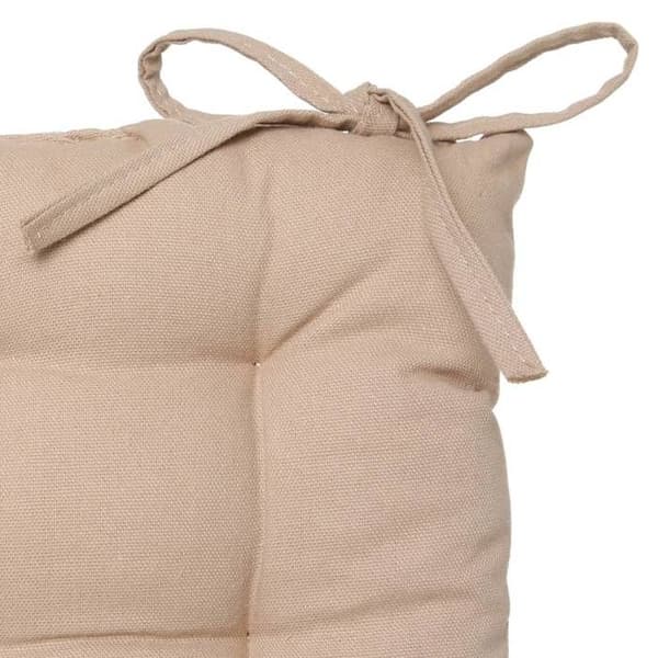 Stolskudde "Anjali" beige 38x38cm