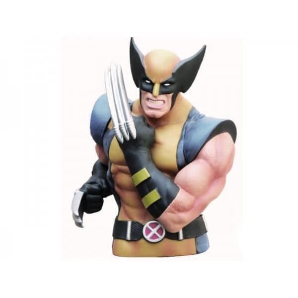 Buste Tirelire - MONOGRAM - Wolverine - PVC - 20cm - Gul - Mixte