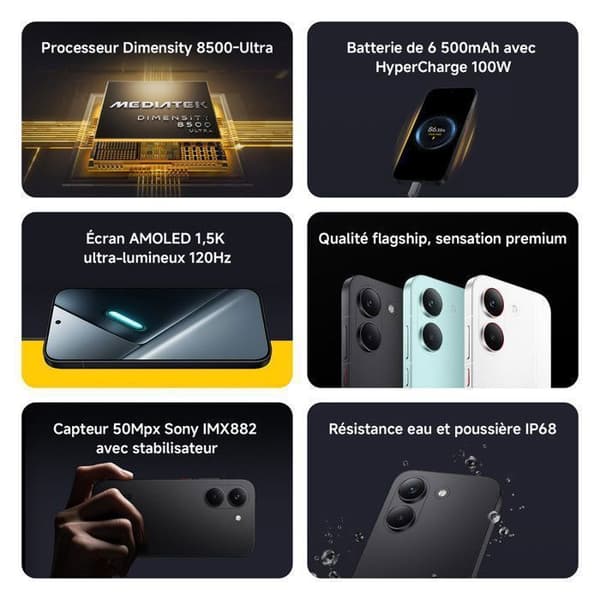 POCO X8 Pro 12+512 Vert Processor Dimensity 8500-Ultra