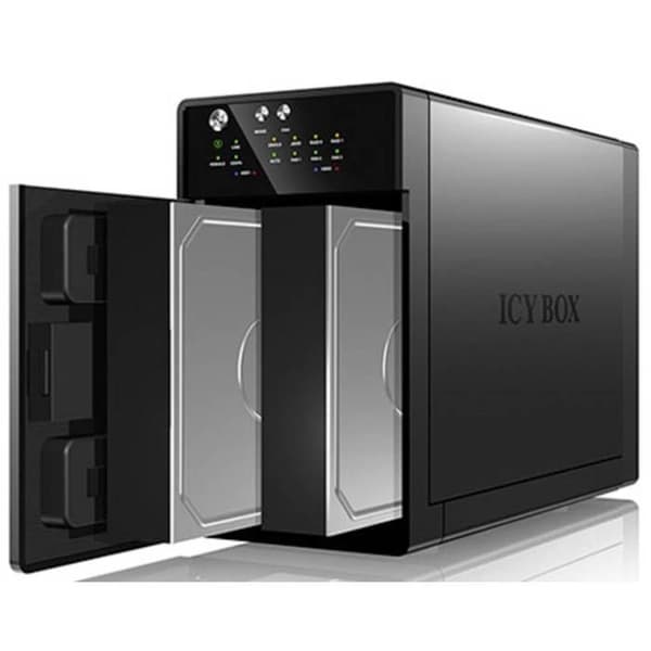 Diskfack - RaidSonic - IB-RD3620SU3 - 2 fack - SATA 3 Gb/s - Extern USB 3.0