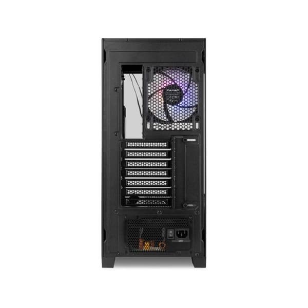 PC-låda NOX Hummer ETHER Semitorre Gaming Kurvad ATX USB-C Svart