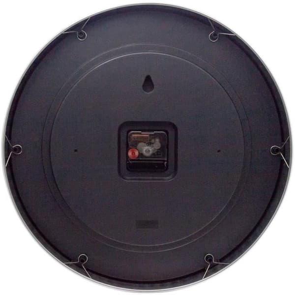 Väggklocka - NeXtime - 2 sekunder - Ø 40 cm - Metall - Vit