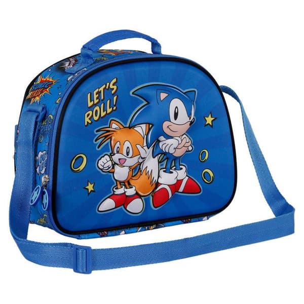 Isolerad väska Karactermania Sonic The Hedgehog Lets Roll 3D