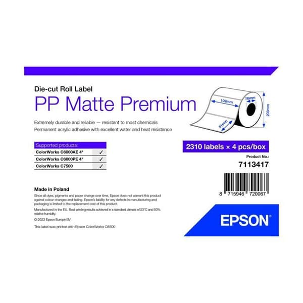 Epson 7113417 Vit kontorsmaterial