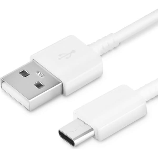 Samsung nätadapter USB-A - USB-C kabel 1,2 m, vit (EP-DN930CWE)