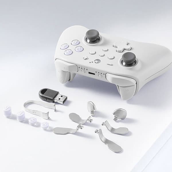 GuliKit Spelkontroll KK3 Max Trådlös Joysticks Hall Vibration HD