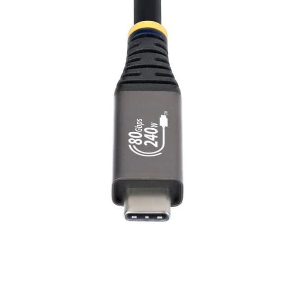 USB4-kabel - STARTECH - CC50CM80GUSB4CABLE - 80 Gbps - 8K@120Hz / 240W - USB-C hane 50 cm