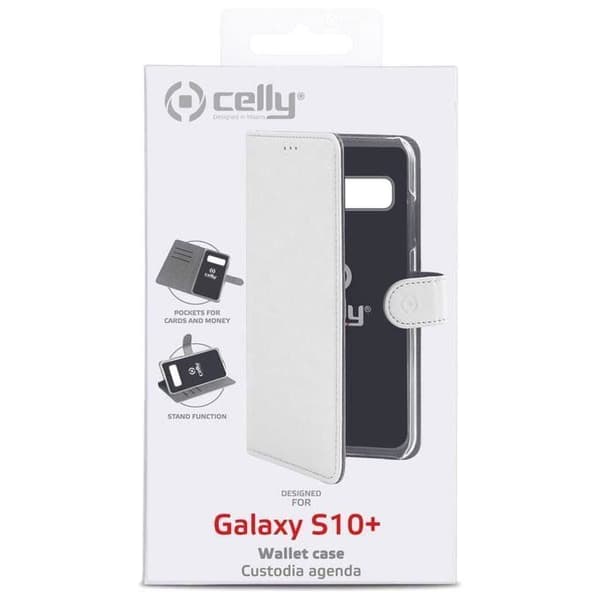 Celly-Wally Coque Galaxy S10+ Vit
