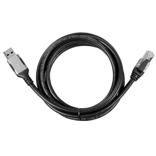USB-A till Ethernet-adapter - MAXTRACK - 1 Gbit/s - USB 3.0 - RJ45 - Plug & Play - Silver - Bärbar