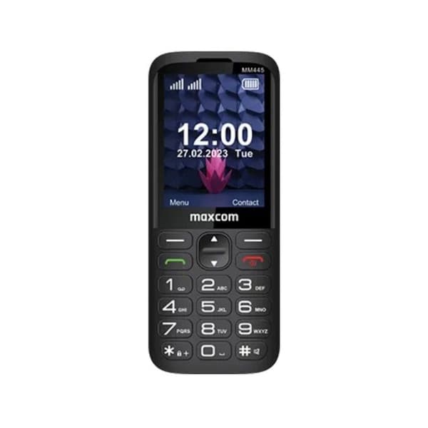 Maxcom MM445L 4G Dubbla SIM Svart mobiltelefon