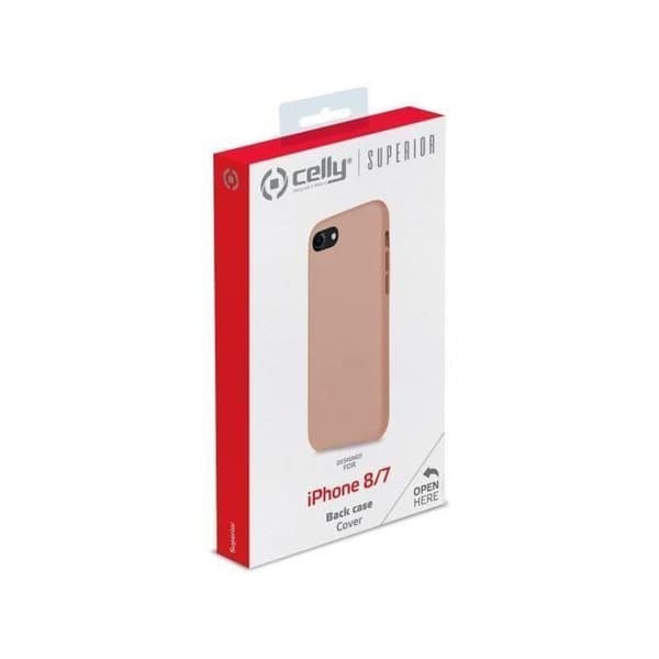 Celly-Superior Coque IP 8-7 Rosé