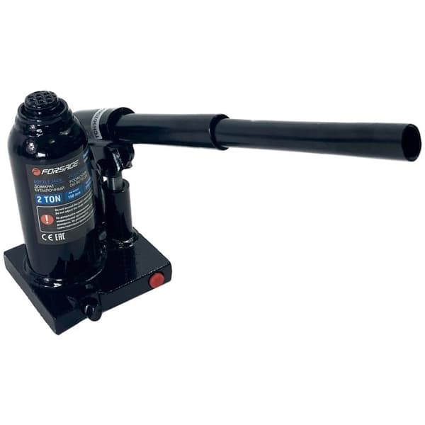 flaskjack, hydraulisk jack, väska på 2 ton
