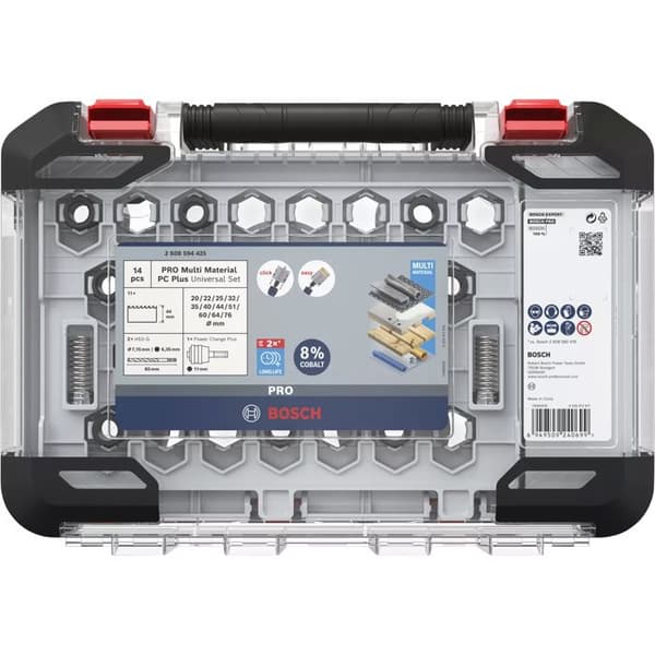 PRO Multi Material PC Plus hålsågset - BOSCH - 2608594426
