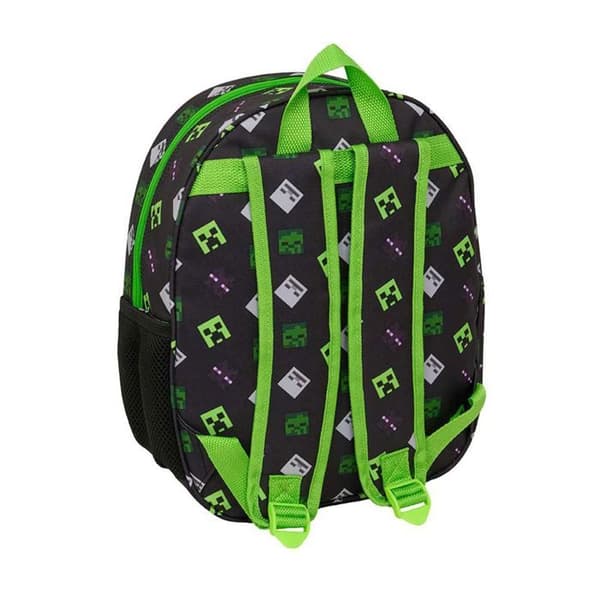 Minecraft Creeper 3D ryggsäck