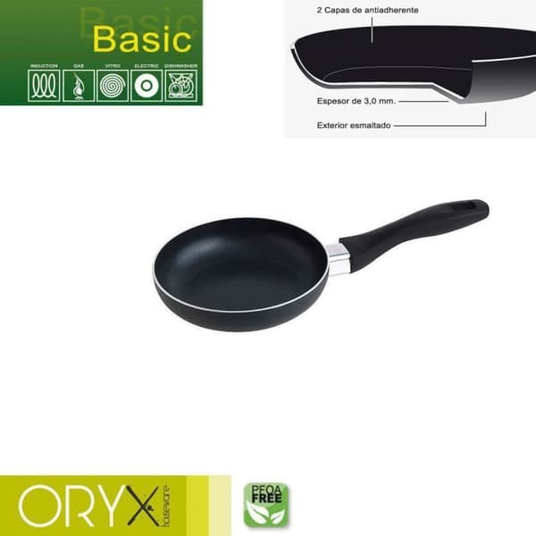 Stekpanna - ORYX - Basic - Aluminium - 16 cm - Non-stick - Induktionskompatibel