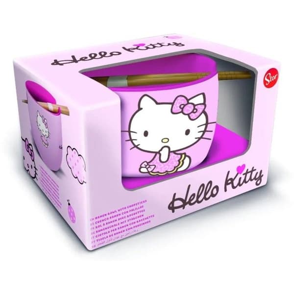 Mug Ramen Hello Kitty - Asiatiska Baguetter Stor