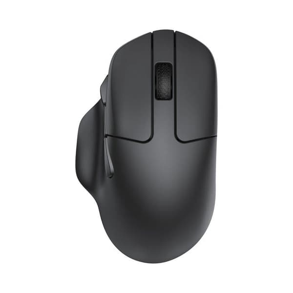 Trådlös mus - KEYCHRON - M7 - PixArt 3395 sensor - Bluetooth/2,4 GHz/USB - Vit