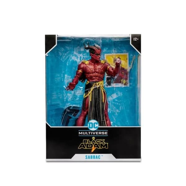 Sabbac Svart Adam Figur DC Comics McFarlane 30 Cm