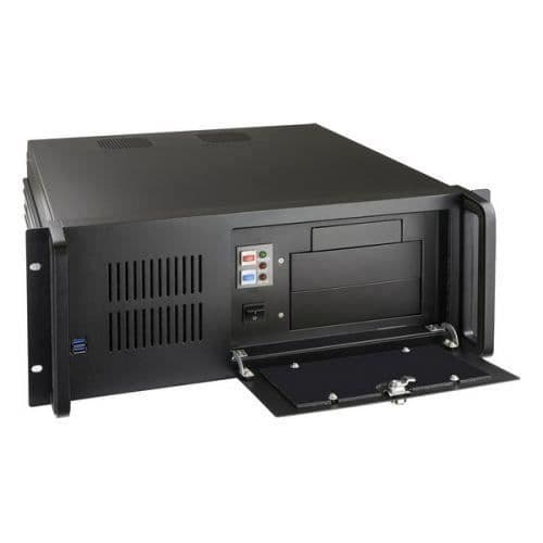 ATX-chassi - TOOQ - RACK-406N-USB3 - 19" 4U - USB 3.0 x2 - Låsbar