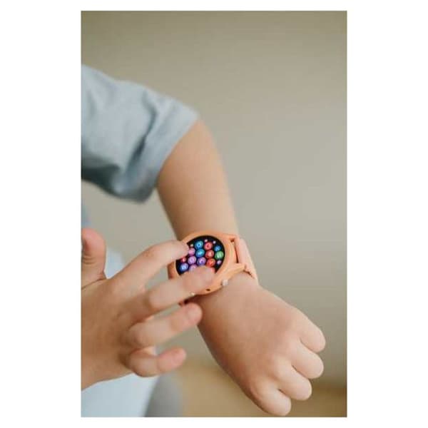 Kopplad klocka K-Watch korall
