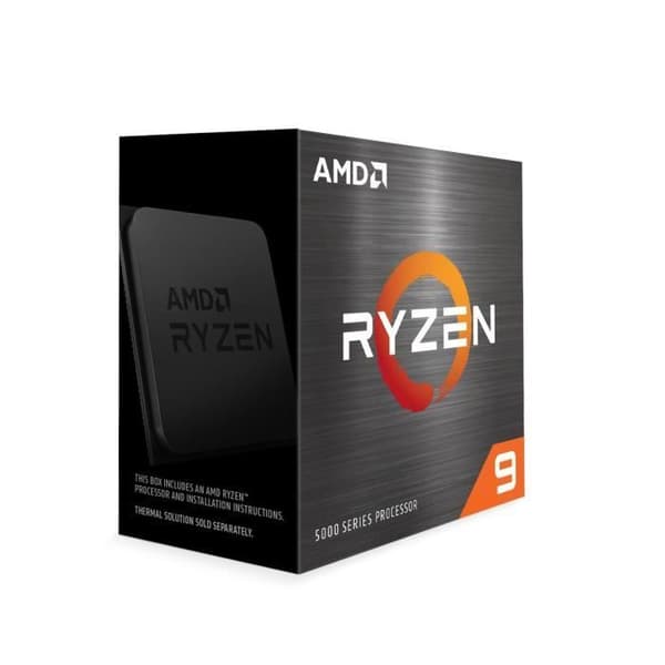 AMD RYZEN 9 5950X - AM4 - 4,90 GHz - 16-kärnig processor