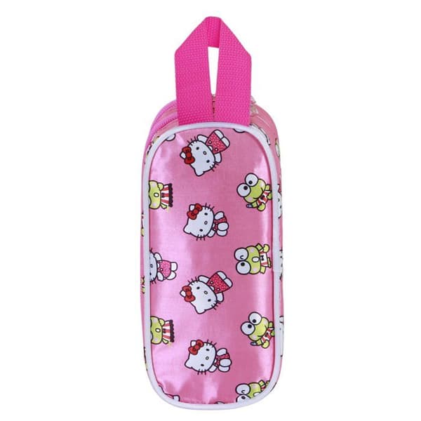 Trousse Dubbel 3D - Hello Kitty Rolig - Rosa - One Size