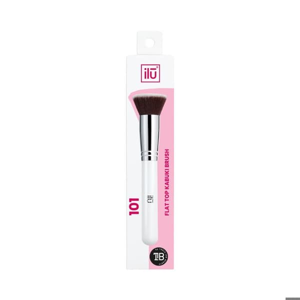 Ilū Make Up Flat Top Kabuki Borste 101 - foundation brush