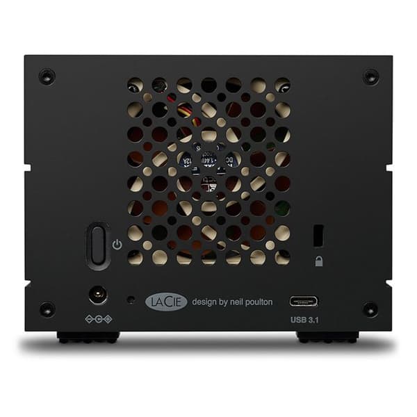 LACIE 2big RAID USB3.1 extern hårddisk - 16 TB - Svart + Dataåterställning