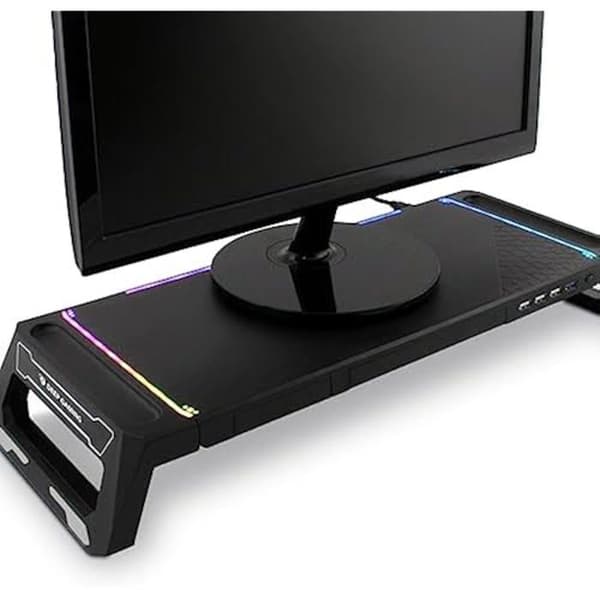 Stöd Elevation - DEEPGAMING - SN06 - Svart - RGB - Mixad