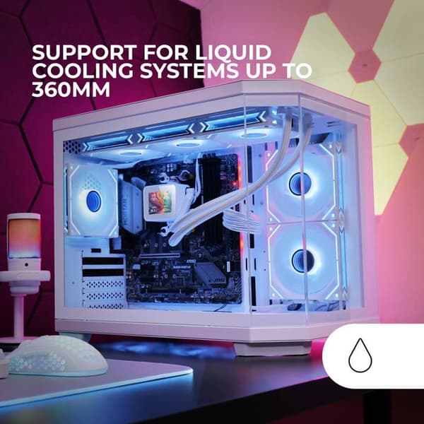 Spelchassi - MARS GAMING - MC-3TCOREM - Micro-ATX - Härdat Glas - Optimal Kylning