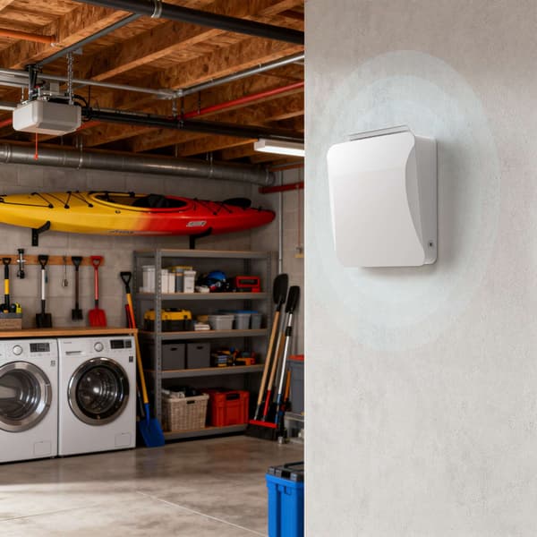 Arida Base WiFi rumventilator med fugtstyring (110/160 mm)