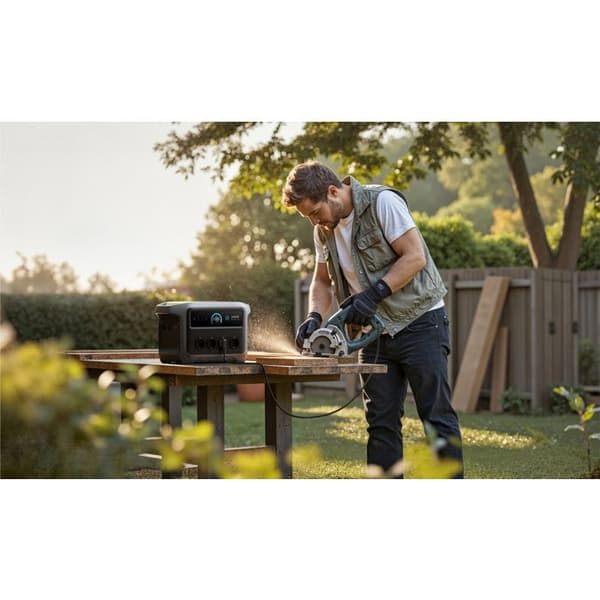 Kit Anker SOLIX C2000 Gen 2 med Bifacial Solpanel 200W - 2048 Wh, Solgenerator 4x2400W