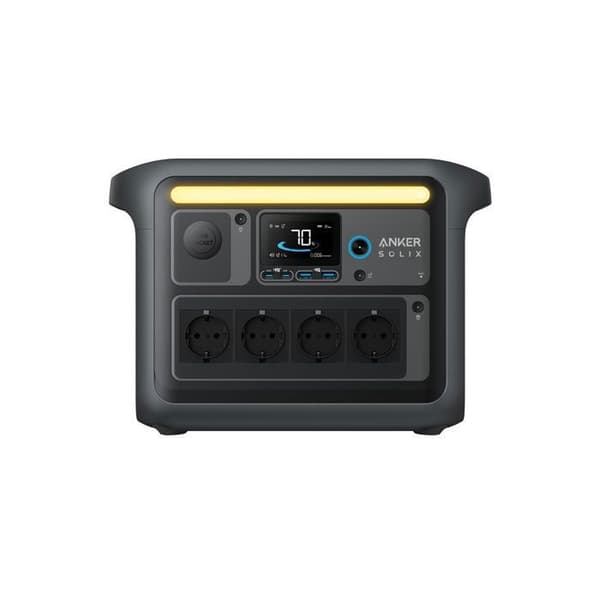KIT Elstation Anker SOLIX C1000X med Solpanel PS100X