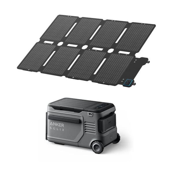 KIT Bärbar kylbox Anker Solix EverFrost2 23L med solpanel PS100X (100W)