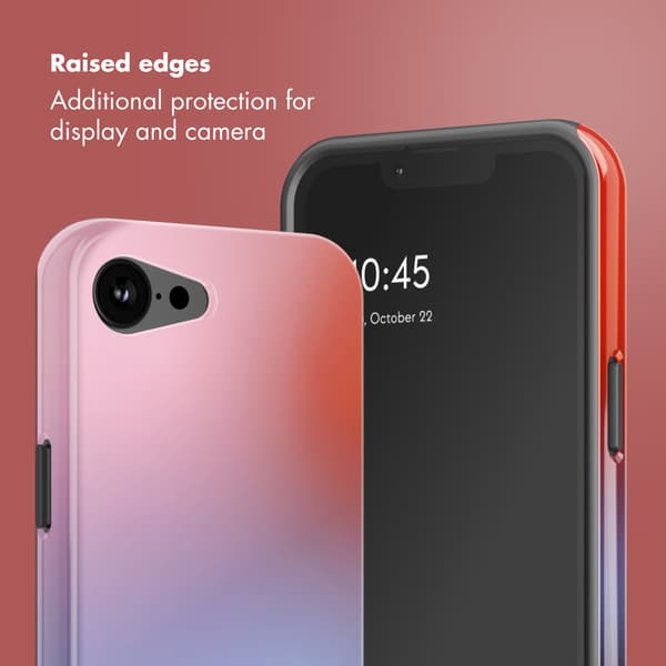 Selencia Vivid Baksida med MagSafe för Apple iPhone 17e / 16e - Gradient Soft Blush
