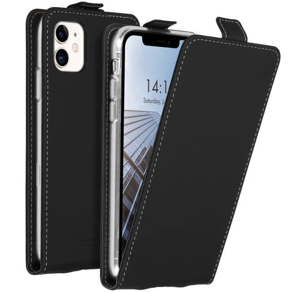 Accezz Flip-etui til Apple iPhone 11 - Sort