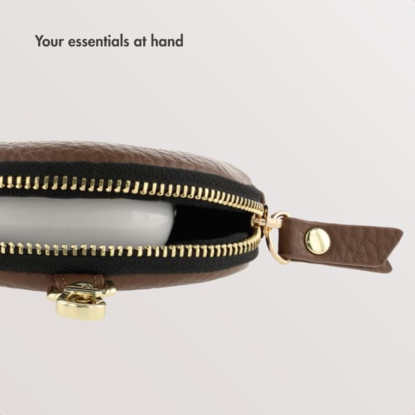 Selencia Nova Mini Pouch - Mocha Brown