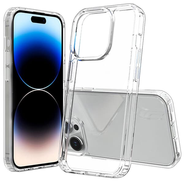 Accezz Xtreme Impact Baksida för Apple iPhone 15 Pro - Transparent
