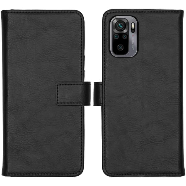 imoshion Luksus bogomslag til Xiaomi Redmi Note 10 (4G) / Note 10S - Sort